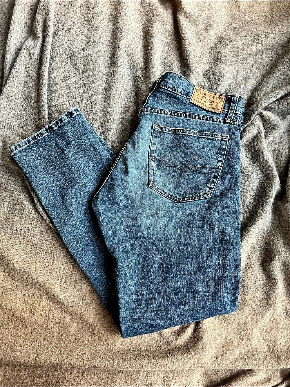 Polo Ralph Lauren Sullivan Slim Men's Blue Jeans Waist 33